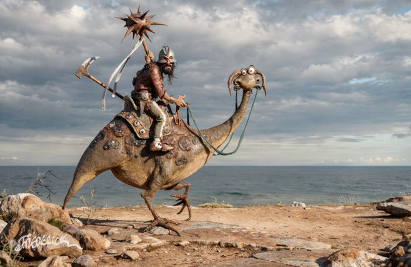 The Knight on the Strange Steed - revisited version 1