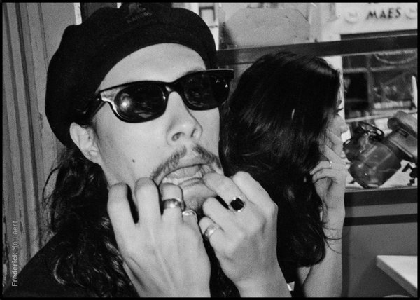 Kirk around the Flea Market in Brussels (August 1993)