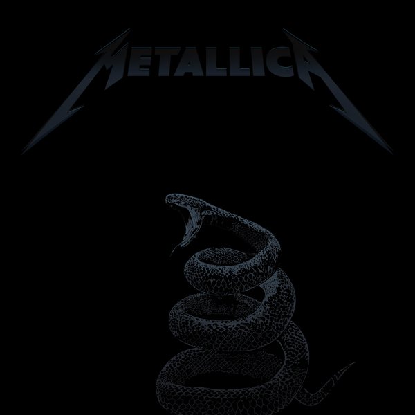 Black Album - Metallica - 1991 - Alternative album cover (made in 2021 before AI)