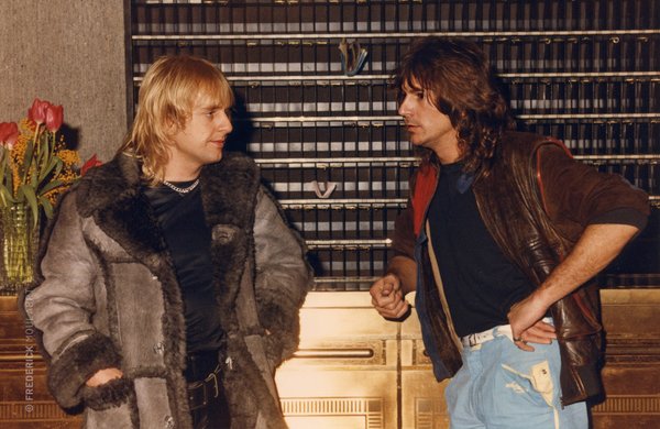 KK Downing & Glenn Tipton - Hyatt Hotel - Brussels Jan 1984