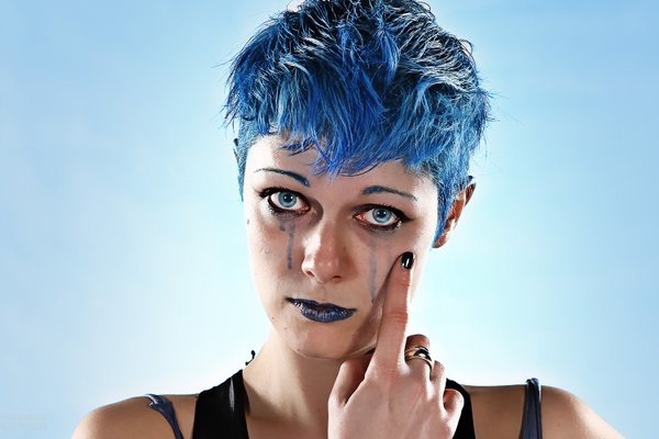 Blue Tears - by Frederick