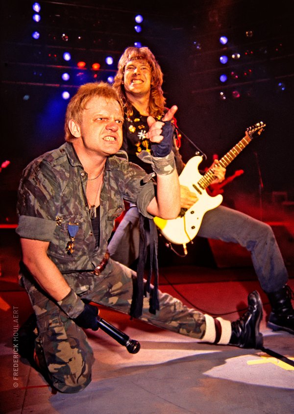 Udo Dirkschneider & Wolf Hoffmann - ACCEPT - Russian Roulette Tour 1986