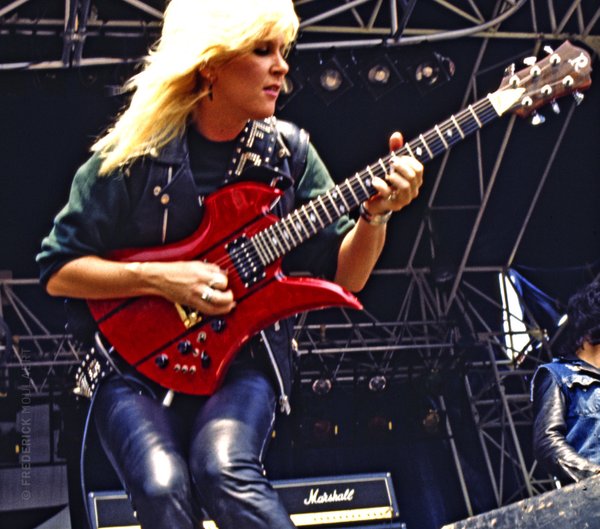 Lita Ford (USA) 1984 Heavy Sound Festival (B)