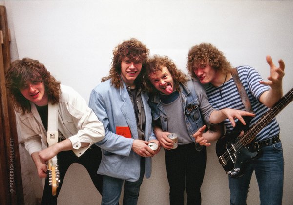 My first ever photo-session with Helloween (March 1986)