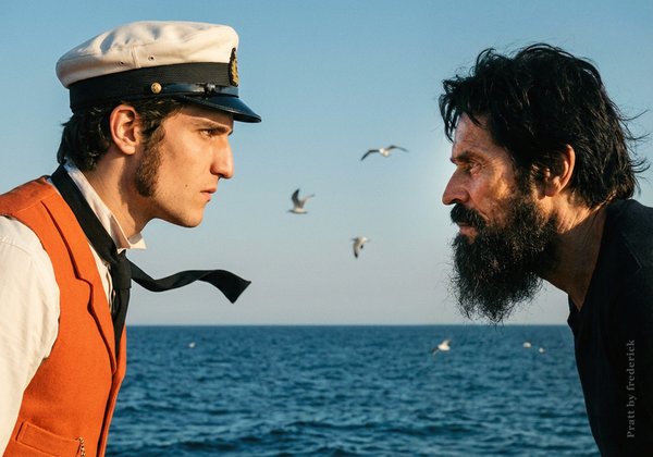 Louis Garrel is Corto Maltese and Willem Dafoe is Rasputin