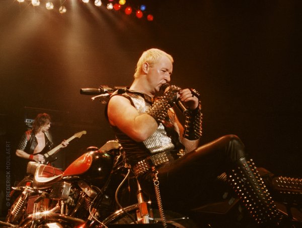 Rob Halford - Judas Priest - Brussels 1984