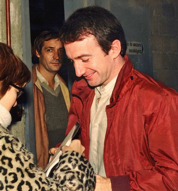 John Deacon in Brussels - December 1980
