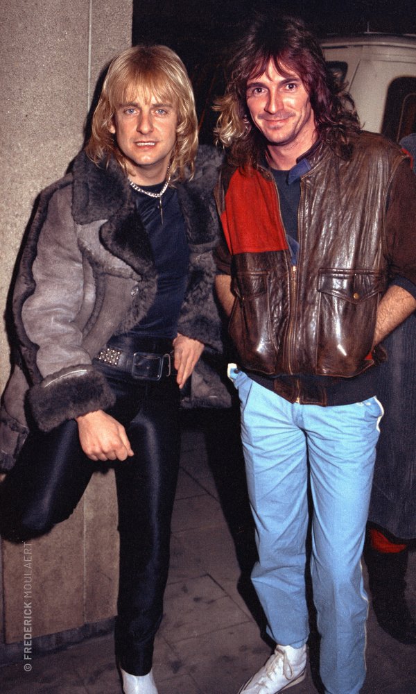 KK Downing and Glenn Tipton - Hyatt Hotel - Brussels Jan 1984