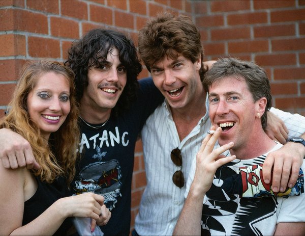 Slayer's Manager Doug Goodman + Record Company reps Gus Roan