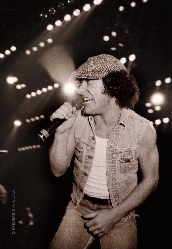 Brian Johnson - "Fly On The Wall Tour" 1986 Brussels