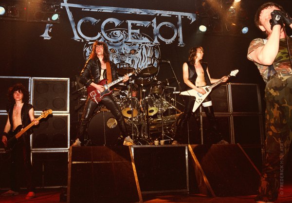 ACCEPT in Belgium - Restless and Wild Tour 1983