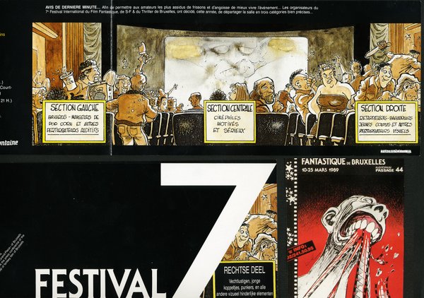 Official Invitations for the Brussels Fantastic Film Festival