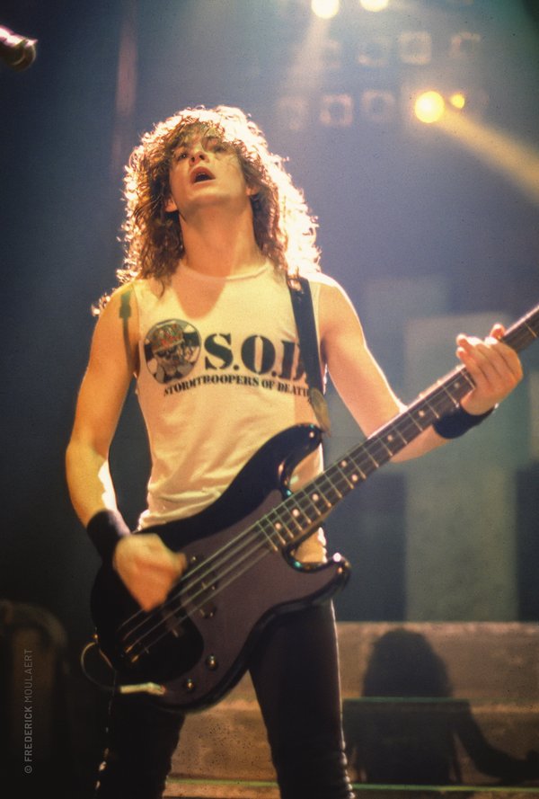 Jason Newsted - Metallica - Damage Inc. Tour 1987
