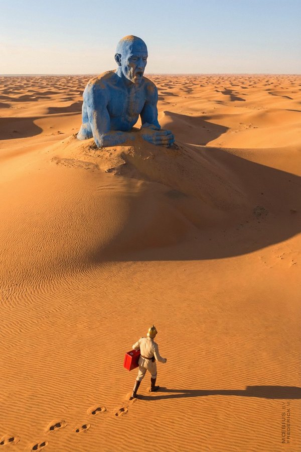 Major Grubert aka Fatal Major - Hommage to Mœbius