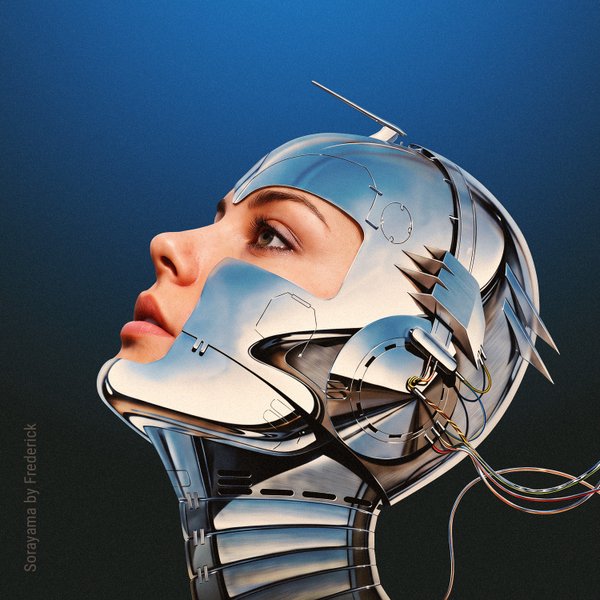 Based on Rhino - Hommage to Sorayama