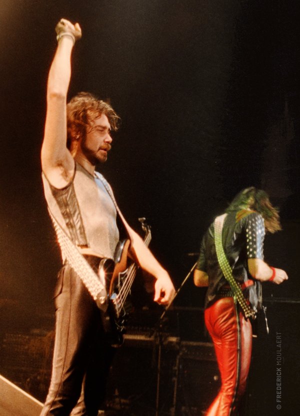 Ian Hill - Judas Priest - Brussels 1984