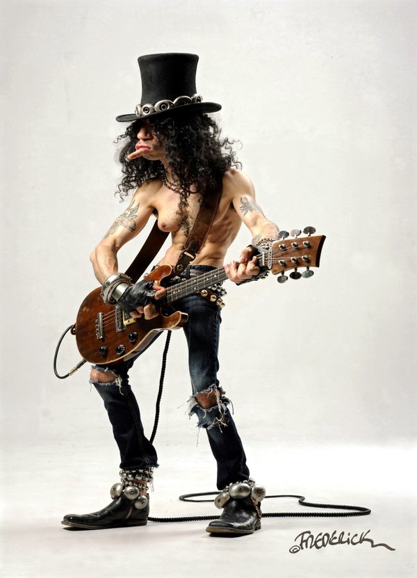 SLASH drawing revisited in 3D