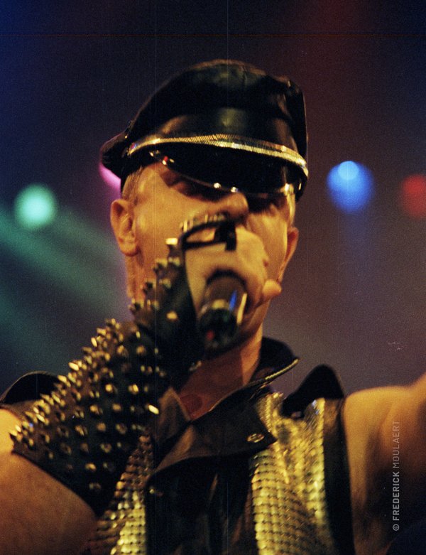 Rob Halford - Judas Priest - Brussels 1984