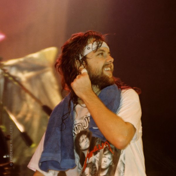 Lars Ulrich - Metallica - Damaged Justice Tour 1988