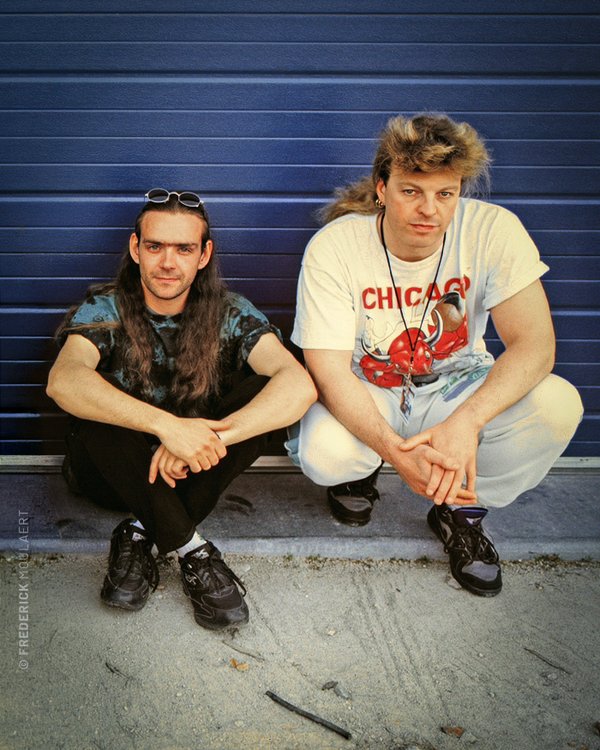 Uli Kusch & Roland Grapow - The Time Of the Oath Tour in 1996 - Belgium