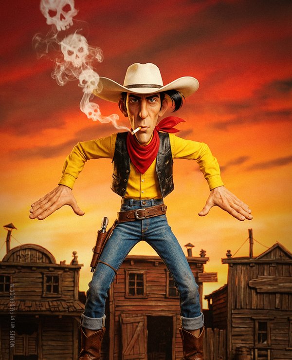 Lucky Luke - Daisy Town - 1983