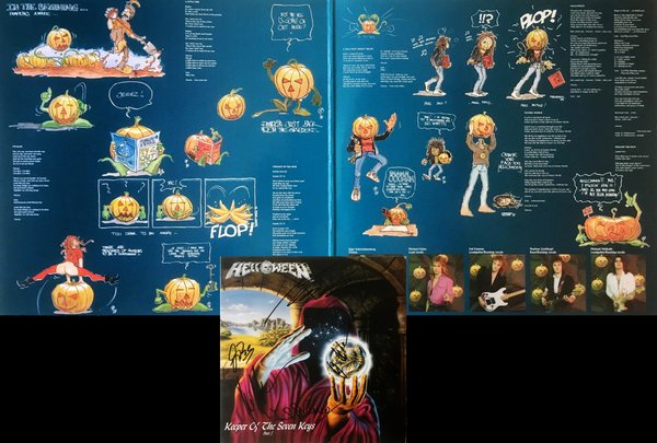 Early drawings made for Keepers Of The 7 Keys (part 1)