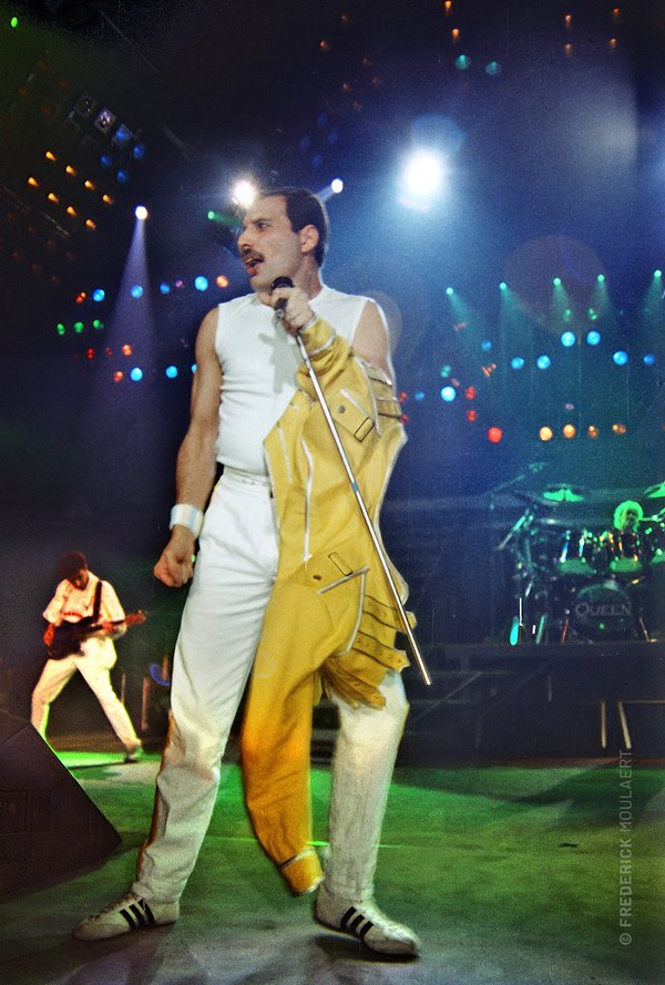 Freddie Mercury - Magic Tour - Brussels 1986