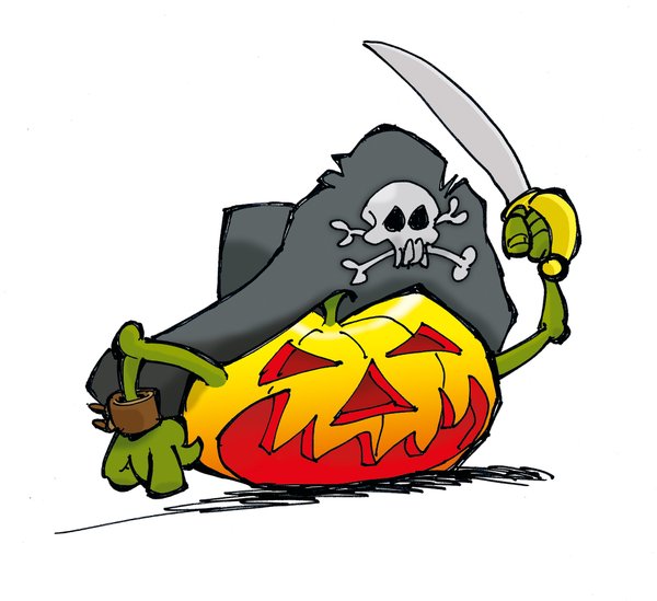 Pirate Pumpkin