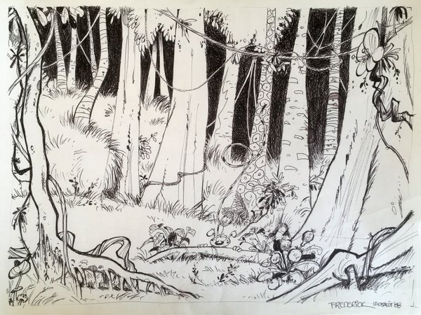 Franquin's Marsupilami by Frederick