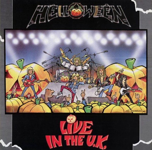 Helloween "Live in the UK" - Final artwork