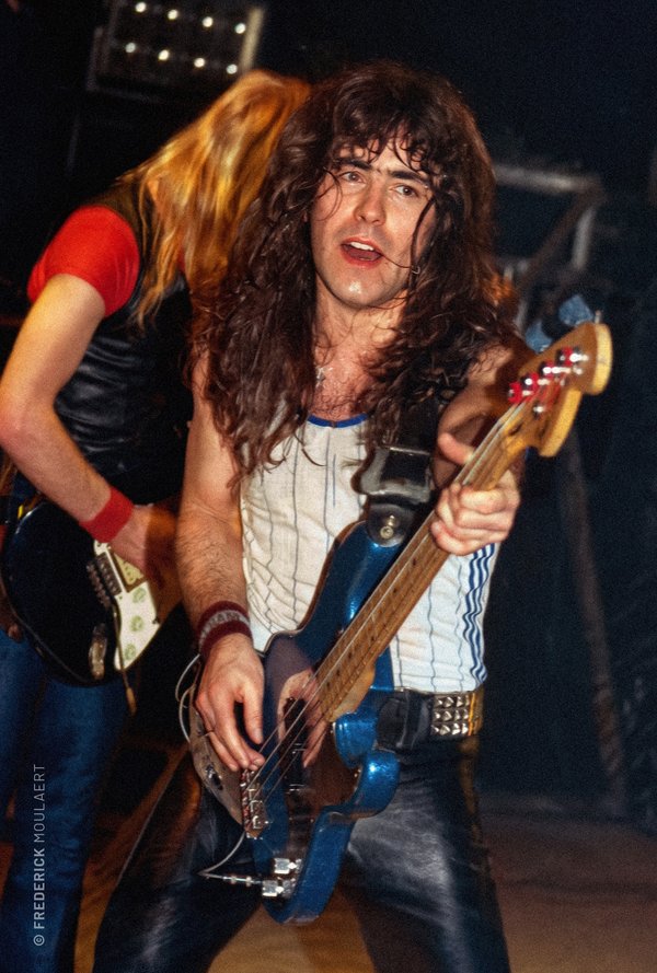 Steve Harris - Iron Maiden The Beast On The Road, Brussels 1982 