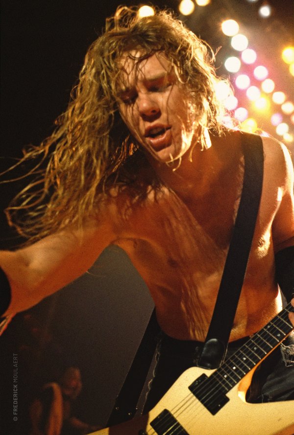 James Hetfield - Metallica - Damage Inc. Tour 1987