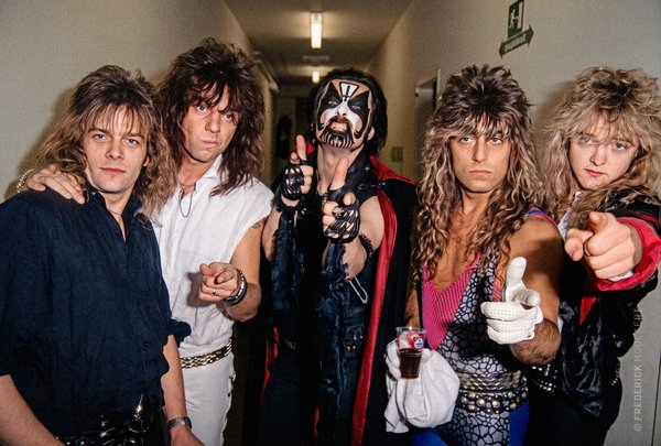 Timi Hansen, Andy LaRocque, Kim Petersen, Mikkey Dee & Mike Moon / King Diamond - Abigail Tour 1987