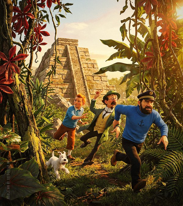 Tintin and The Picaros (1)